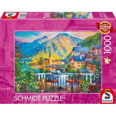 SCHMIDT Malebný Hallstatt 1000 dielov