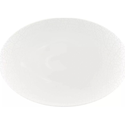 BAUSCHER Smart Tanier plytký oválny zvýšený okraj 25 mm 328 mm dekor Crust 6 ks