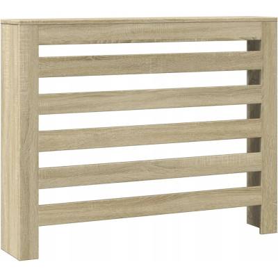Kryt na radiátor MDF deska 2 x 2 cm hnědý