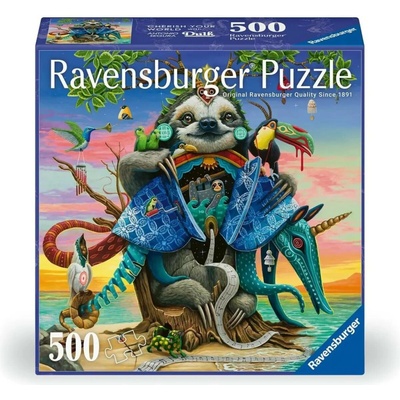 Ravensburger Čtvercové Afterglow 500 dílků