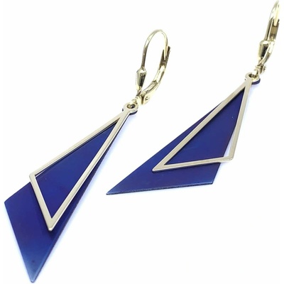 Jan Kos jewellery Stříbrné náušnice bez osazení MHT-5692/GN0