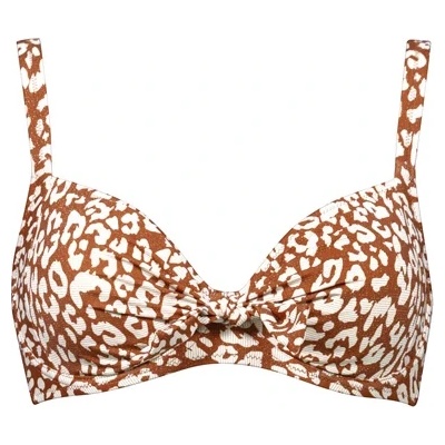 Lidea Дамско бикини горнище Lidea Women's Glided Wild Bikini Top - Cream / Caramel - размер 36 (150-6291-0111)