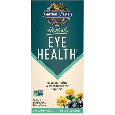 Garden of Life Herbals Eye Health 30 softgel kapslí