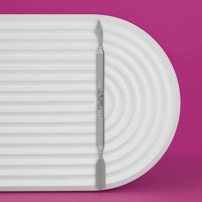 Staleks Manikúrny zatláčač zaoblený široký zatláčač a čistič EXPERT