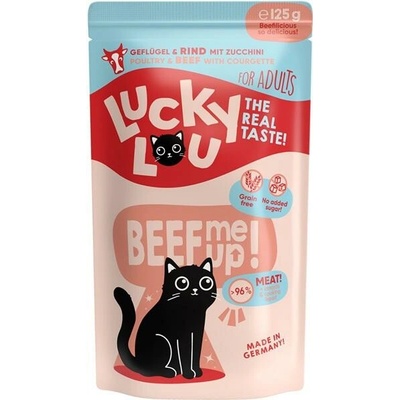 Lucky Lou Lifestage Adult s hydinou a hovädzinou 125 g