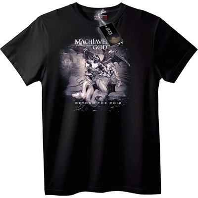 NOONEBRAND Тениска Макиавел Бог - XL, Black