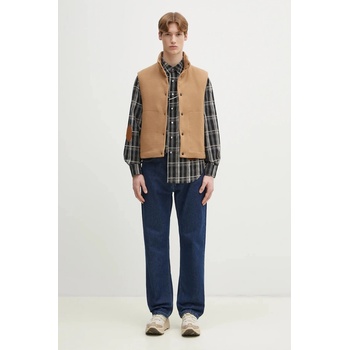 Paul Smith Пухен елек Paul Smith мъжки в кафяво зимен модел M1R-058Z-N02472 (M1R.058Z.N02472)