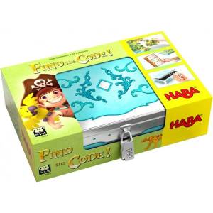 HABA Детска настолна игра Намери кода - Островът на пиратите (1304839001)