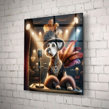 Art gift Стъклено АРТ пано - Бродуейско бижу