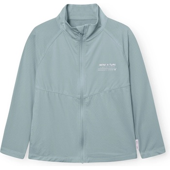 Mini A Ture Детско яке за тренировка Mini A Ture Kid's Matcasey Zip Through Training jacket - Arona Blue - размер 164 (704-5762-0120)