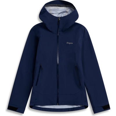 Bergans Дамско водоустойчиво яке Bergans Women's Essentials 3L Shell Jacket Waterproof jacket - Navy Blue - размер XL (102-5224-0315)