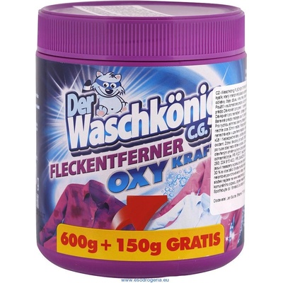 Waschkonig Color práškový odstraňovač škvŕn z farebného prádla 750 g
