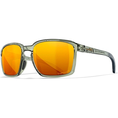Wiley X Слънчеви очила Wiley X Alpha Captivate Bronze Mirror Gloss Crystal Light Olive Frame