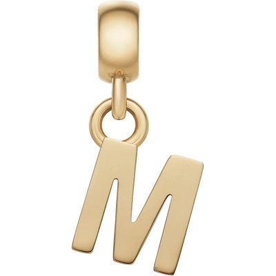 Daniel Wellington Pozlacený přívěsek písmeno "M" Charms DW00400496