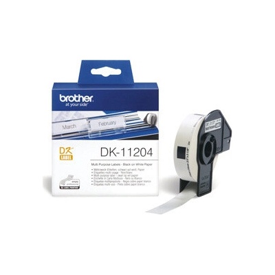 rolka BROTHER DK11204 Multi Purpose Labels (400 ks)
