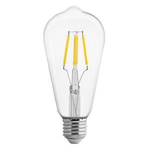 UltraLux Led filament ЛАМПА КРУШКА, ДИМИРАЩА, 4w, e27, 4200k, 220-240v ac, (lfst42742d)