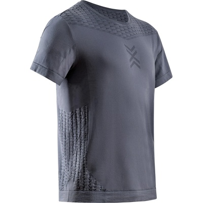 X-Bionic Мъжка спортна тениска X-Bionic X-Ential Shirt S/S Sport shirt - Rhino Grey - размер XXL (216-4629-0115)