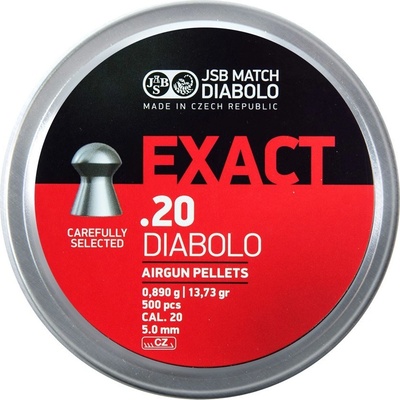 JSB Diabolo Exact cal .20 - 0,890 g / 5,100 mm / 500 kusů diabolek