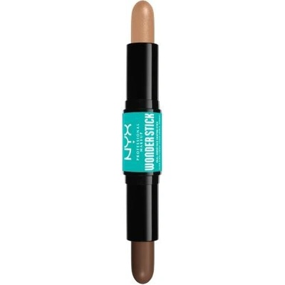 NYX Professional Makeup Wonder Stick Dual Face Lift oboustranná Konturovací tyčinka 05 Medium Tan 2 x 4 g – Zbozi.Blesk.cz