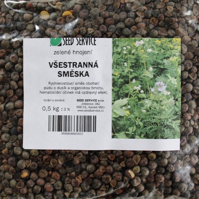 SEED SERVICE Zelené hnojenie zmes Všestranná Všestranná 0,5 kg