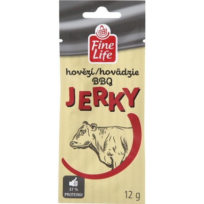 Fine Life Jerky hovězí BBQ 12 g