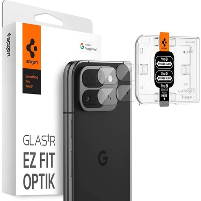 Spigen Протектор за Камерата на Google Pixel 9 Pro Fold, Spigen EZ Fit Cam Glass 2бр. , Прозрачен (AGL08269)
