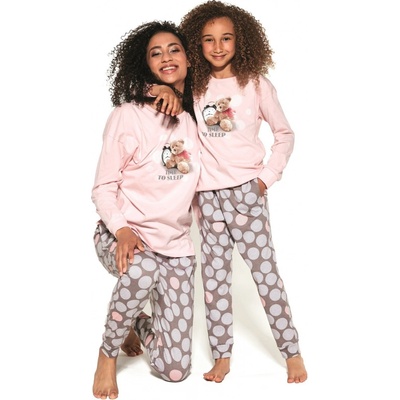 Cornette Kids Girl 994/139 Time To Sleep 2 růžové