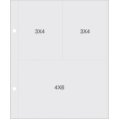 SIMPLE STORIES - Sn@p! Pocket Pages For 6"X8" - (1) 4"X6" & (2) 3"X4"