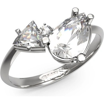 Guess ocelový prsten s krystaly Wonderlights JUBR04418JWRH