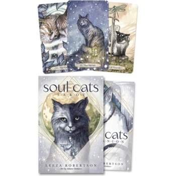 Llewellyn Publications Soul Cats Tarot | Leeza Robertson, Adam Oehlers