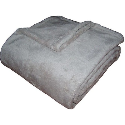 Dadka Super soft deka sivá 150x200