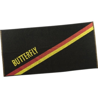 Butterfly Ručník Germany černý 50 x 100 cm