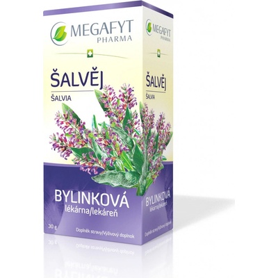 megafyt bylinková lékárna šalvěj 20 x 1,5 g