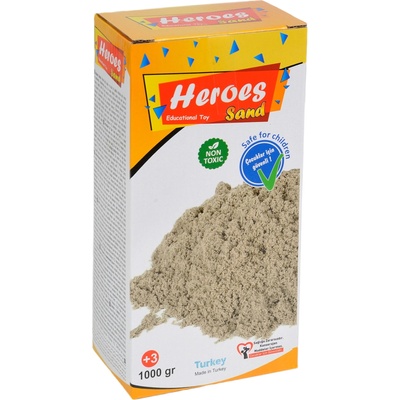 Heroes Пясък за игра в кутия Heroes - Натурален цвят, 1000 g (KUM-002.5)