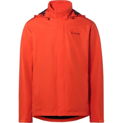 Vaude Мъжко водоустойчиво яке за колоездене Vaude Escape Bike Light Jacket Cycling jacket - Glowing Red / Black (051-0132-2713)