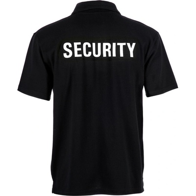 Polokošile s potiskem SECURITY bíle