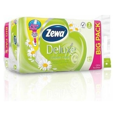 ZEWA Deluxe kamilka 3-vrstvový 16 ks