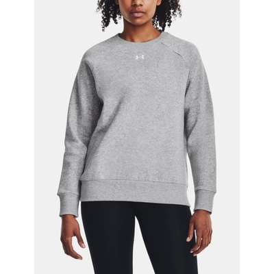 UA Rival Fleece Crew Sweatshirt Under Armour | Siv | ЖЕНИ | XS