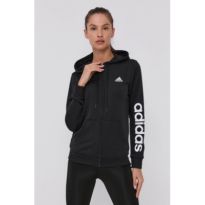 adidas mikina na zips dámska GL0791 čierna