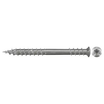 Vrut terasový Power Fast Fischer FPF-ST A2P 5,5x40 mm bílý zinek (200 ks/bal.)