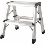  KMH1202 Алуминиева работна стълба, 2x2 стъпала (KMH1202)