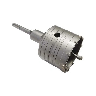 Příklepová vrtací korunka průměr 75mm se stopkou 110mm SDS+