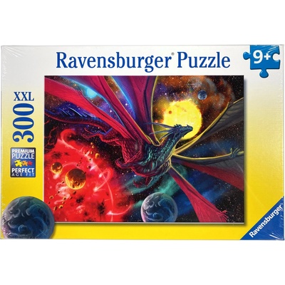 Ravensburger Пъзел Ravensburger от 300 XXL части - Звезден дракон (12938)