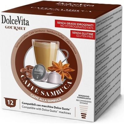 Dolce Vita Káva Sambuca do Dolce Gusto 12 kusov kapsúl
