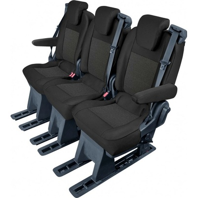 Autopoťah Kegel-blazusiak Ford Tourneo Custom 2018- (2. alebo 3. rad, 3 samostatné sedačky)