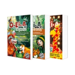Das O-Ei-A 3er Bundle 2026/27 - O-Ei-A Figuren, O-Ei-A Spielzeug und O-Ei-A Spezial im 3er-Pack mit rund 7, 00 EUR Preisvorteil gegenüber Einzelkauf! | André Feiler (2025)