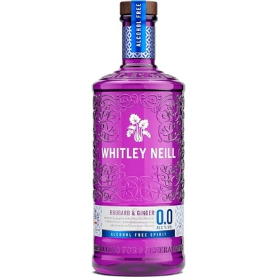 Whitley Neill Rhubarb & Ginger 0.0% 0,7 L (čístá fľaša)