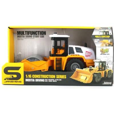 Alltoys Auto valec žltý 1:16