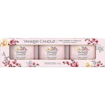 Yankee Candle Pink Cherry Vanilla 3 x 37 g (138958)