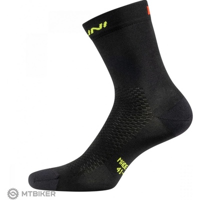 Nalini B0W VELA SOCKS ponožky čierna/zelená